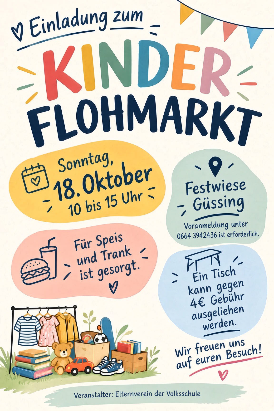 Einladung Flohmarkt