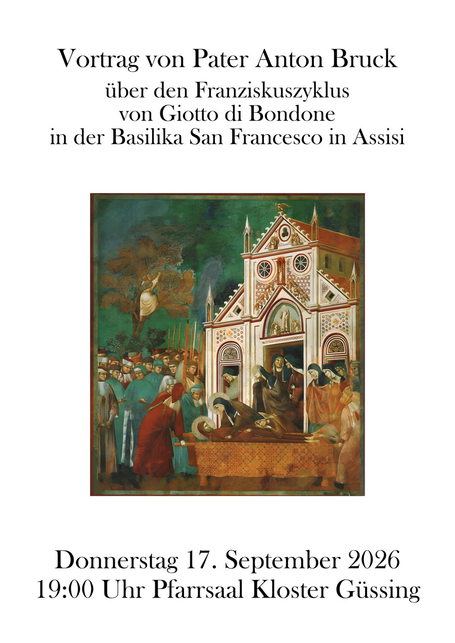 Plakat Giottovortrag