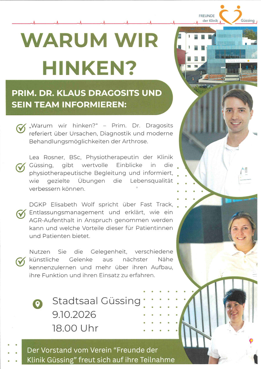 Vortrag Klinik Güssing